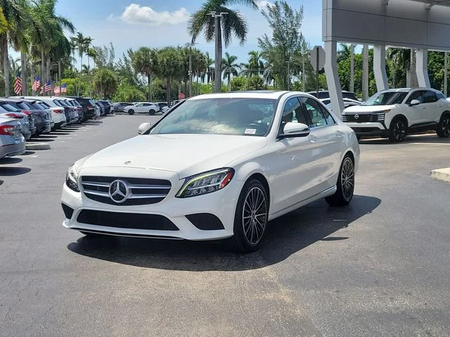 Used 2021 White Mercedes-Benz C 300 image 28