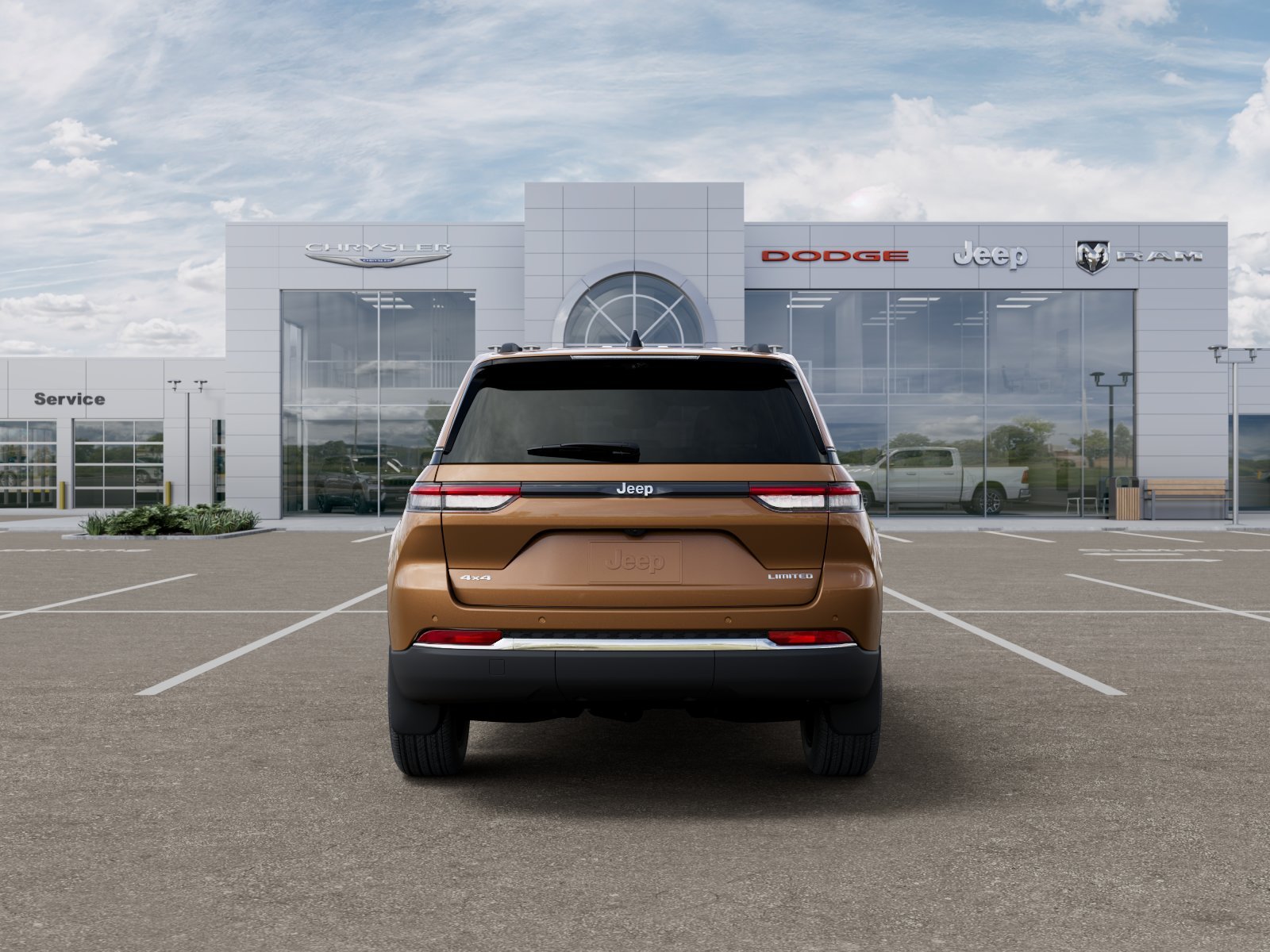 New 2026 Copper Shino Metallic Clear-Coat Exterior Paint Jeep Limited image 16