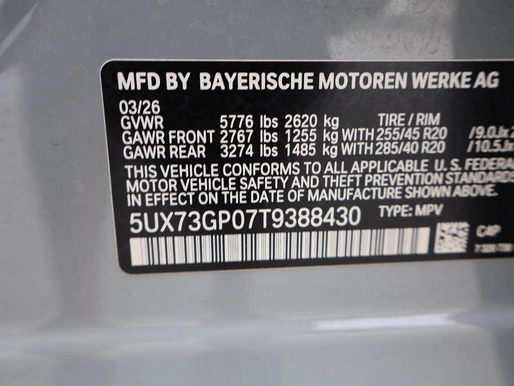 Used 2026 Brooklyn Gray Metallic BMW M50 xDrive image 40