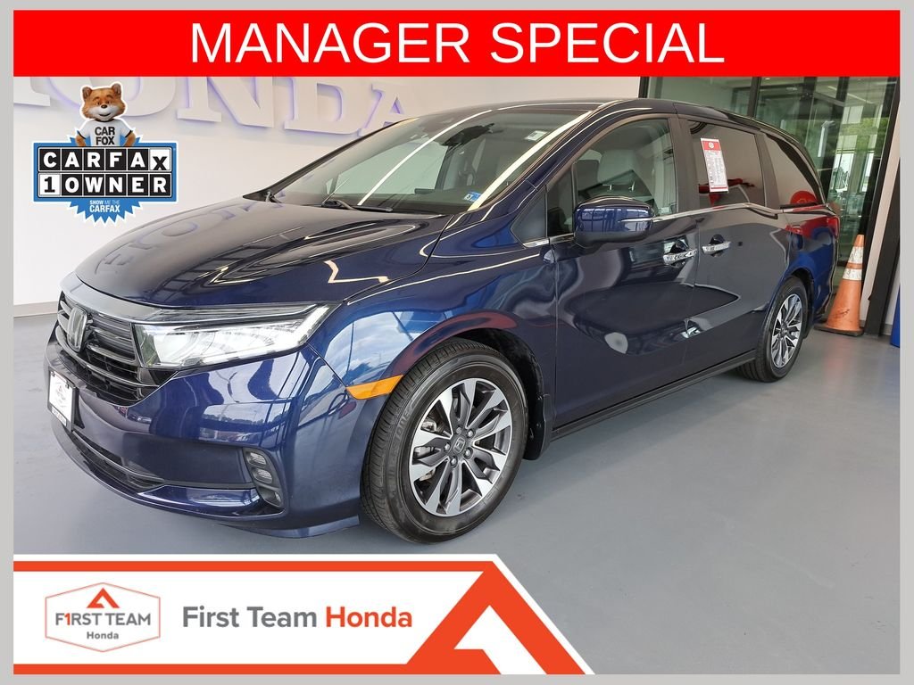 Used 2024 Blue Honda EX-L image 1