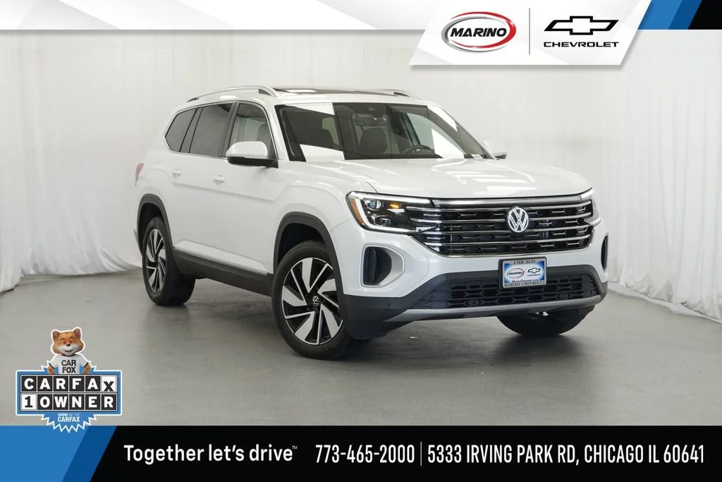 Used 2024 White Volkswagen 2.0T SEL image 1