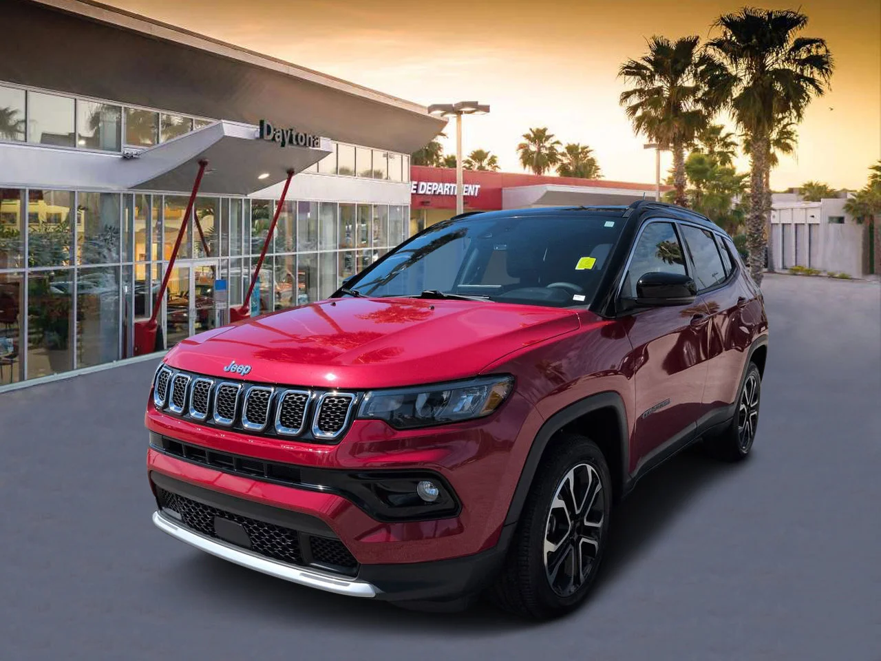 Used 2023 Redline Pearlcoat Jeep Limited image 7
