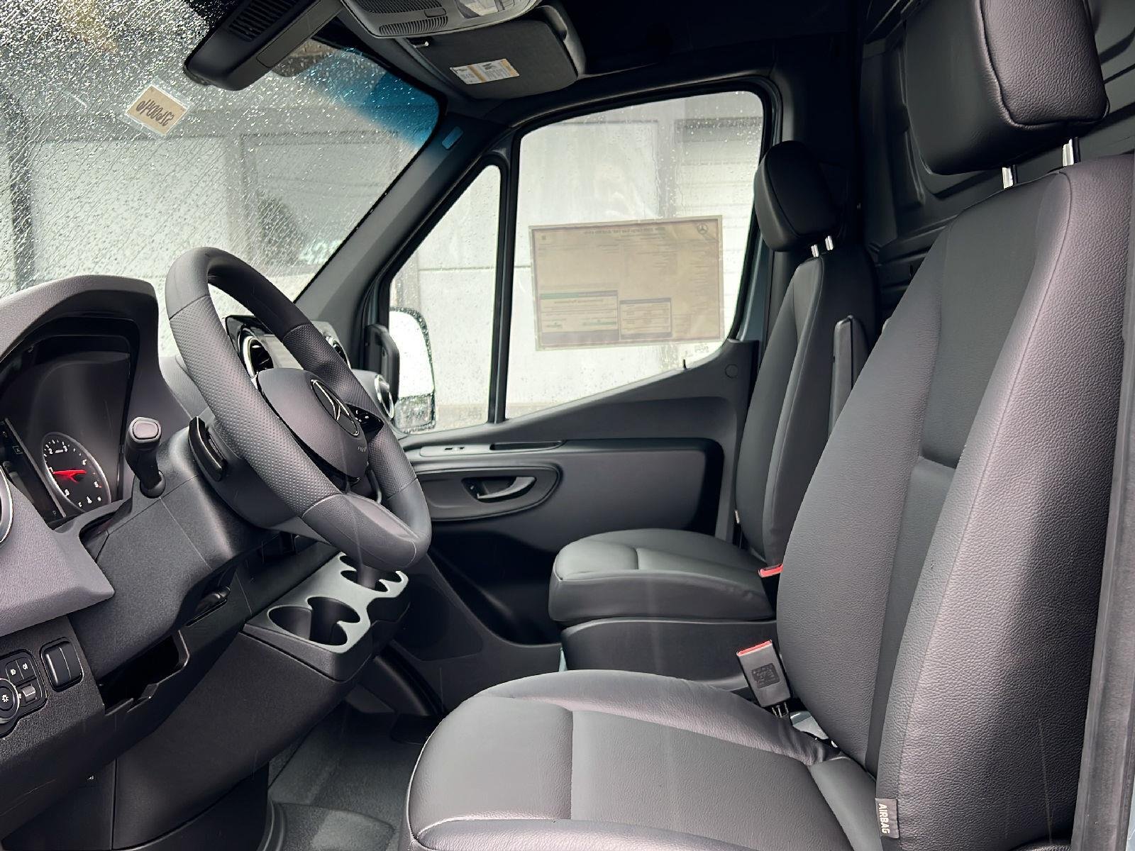 New 2026 Blue Gray Mercedes-Benz Cargo Van 144” High Roof 4cyl AWD image 13