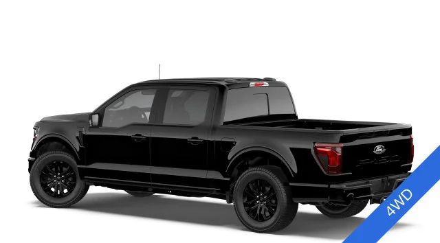 New 2026 Agate Black Metallic Ford XLT image 2