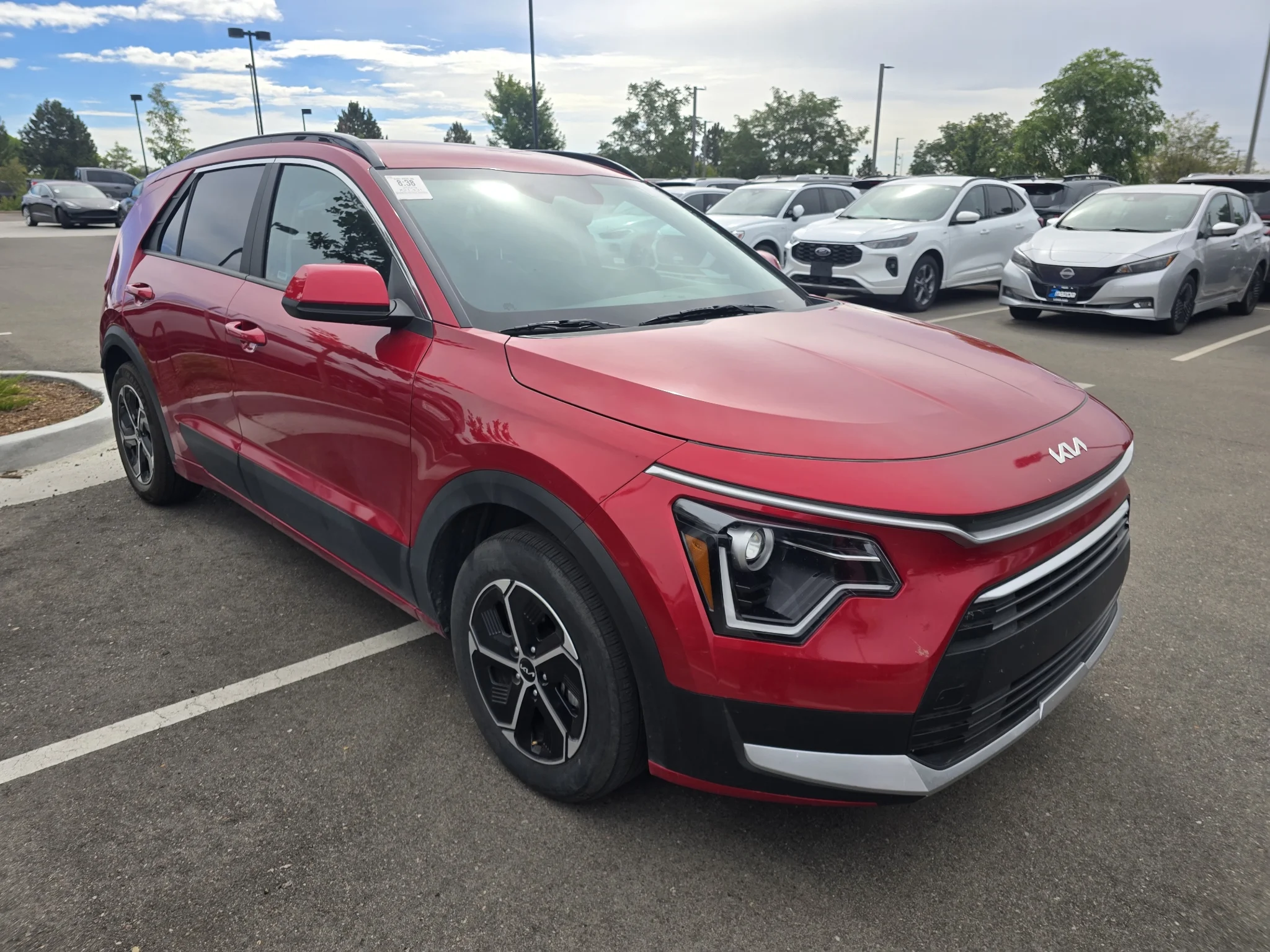 Used 2025 Runway Red Kia LX image 7