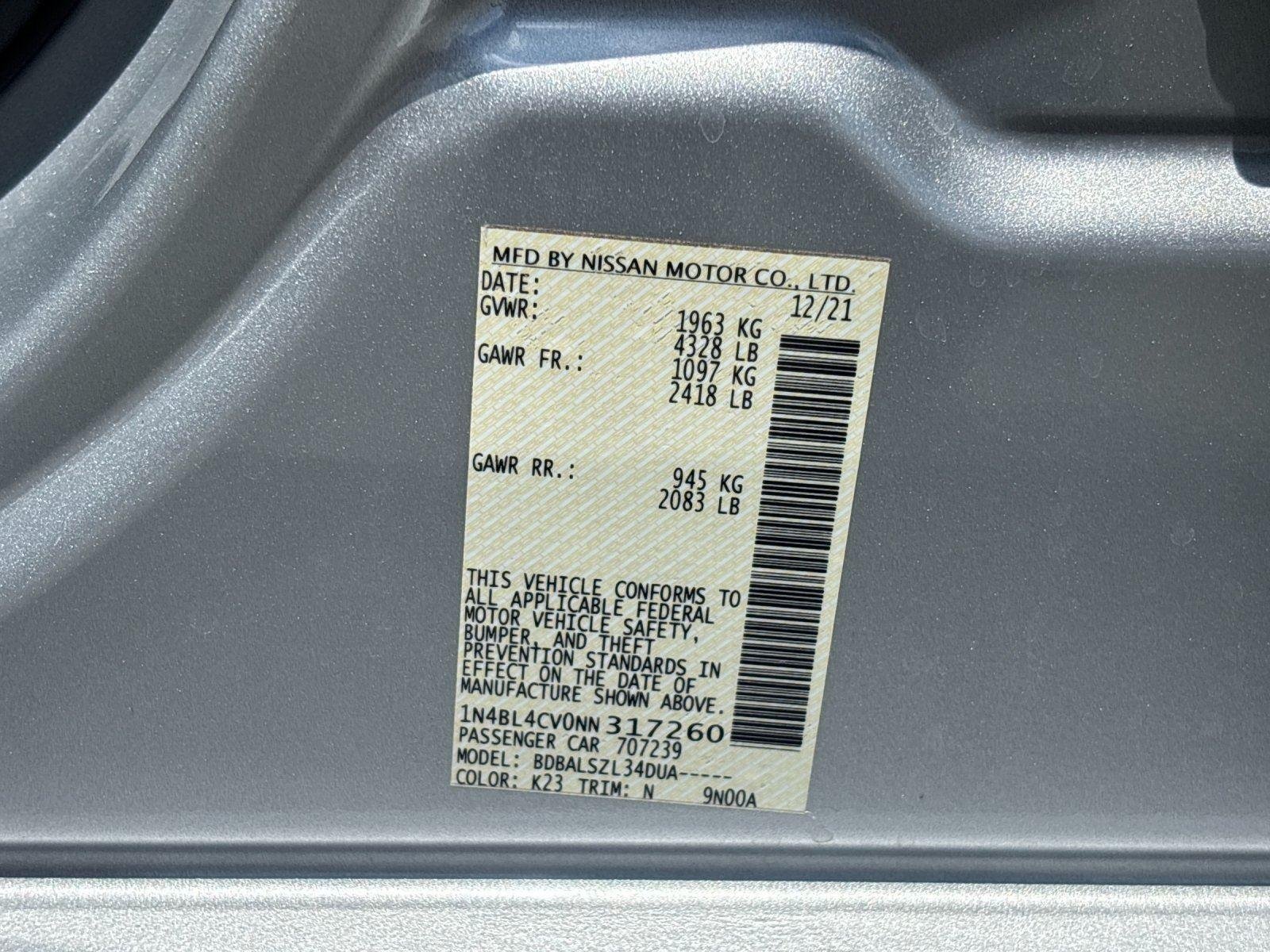 Used 2022 Brilliant Silver Metallic Nissan 2.5 SR image 12