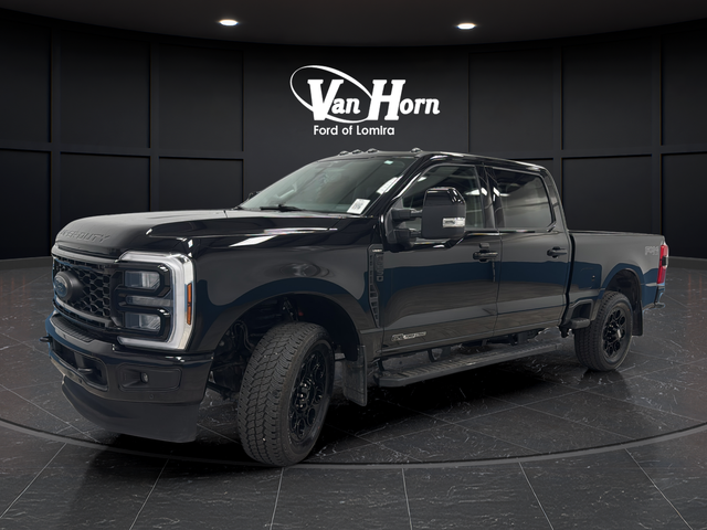 Used 2025 Agate Black Metallic Ford Lariat image 3