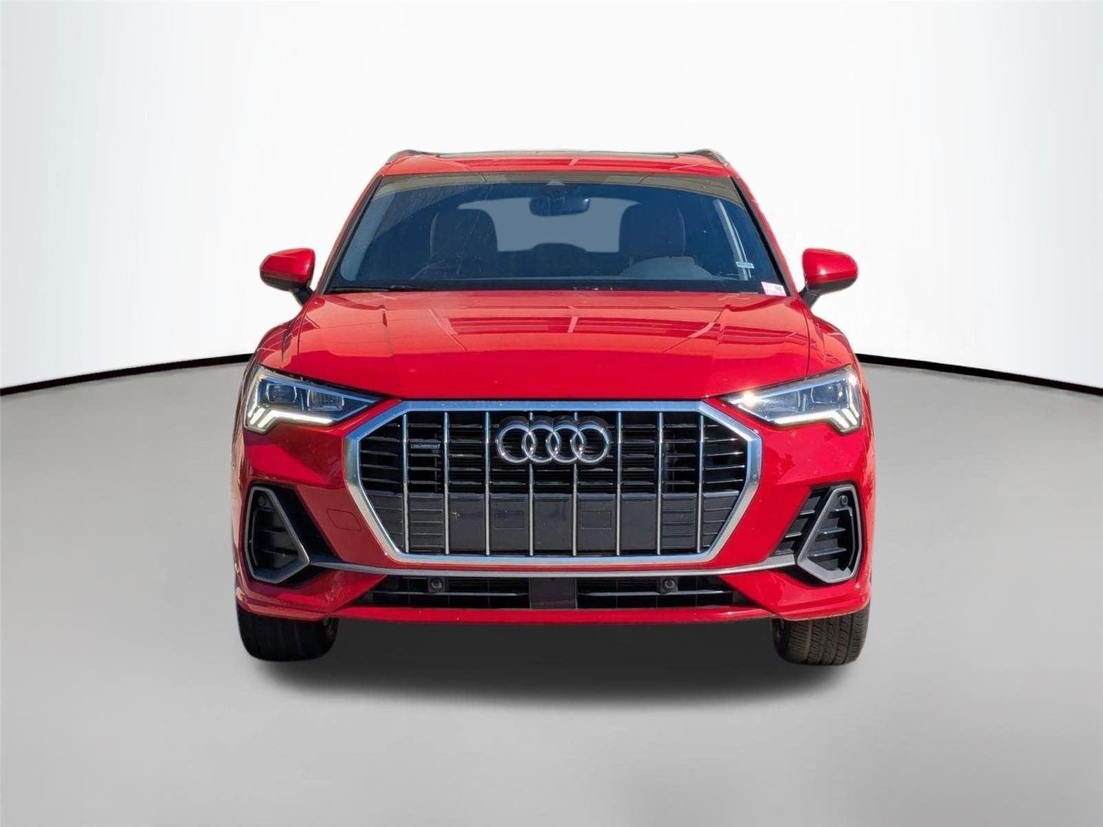 Used 2025 Progressive Red Metallic Audi S line Premium image 2