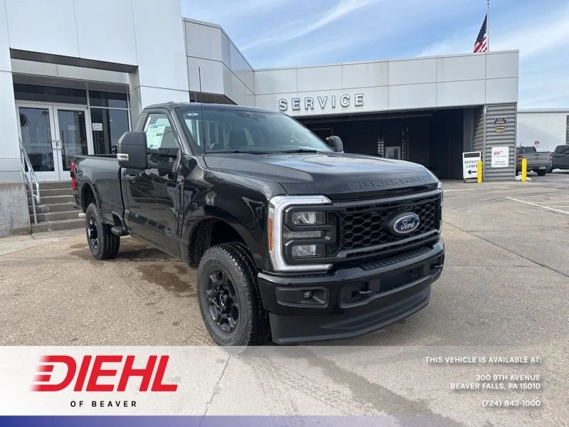 New 2026 Agate Black Metallic Ford F-350® XL image 1