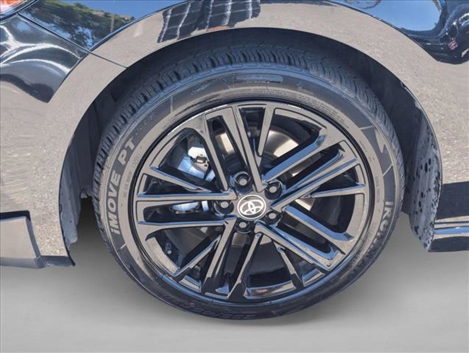 Used 2025 Midnight Black Metallic Toyota SE image 23