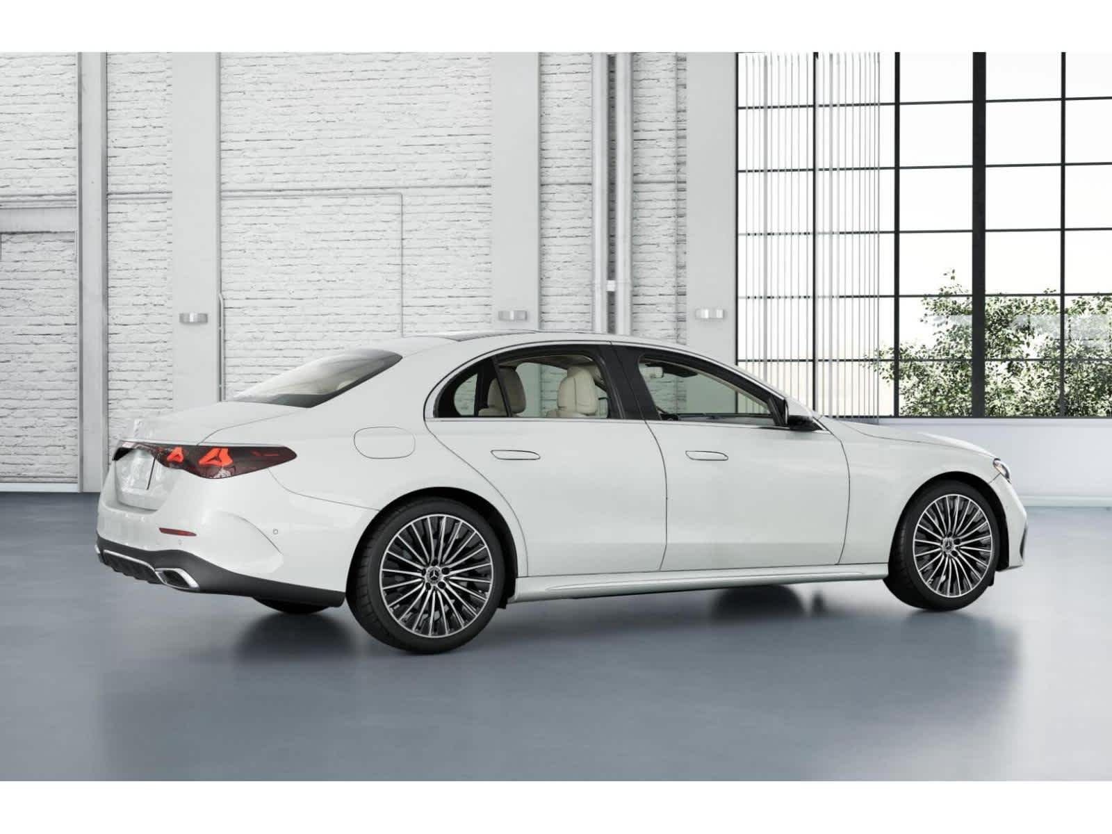 New 2026 MANUFAKTUR Moonlight White Metallic Mercedes-Benz E 350 image 18