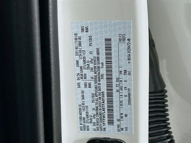 New 2026 Star White Metallic Tri-Coat Ford Platinum image 33