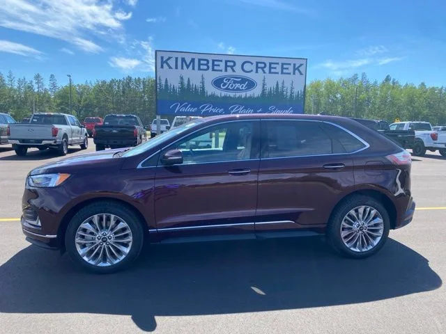 Used 2023 Ford Edge Titanium with VIN 2FMPK4K94PBA42784 for sale in Pine River, Minnesota