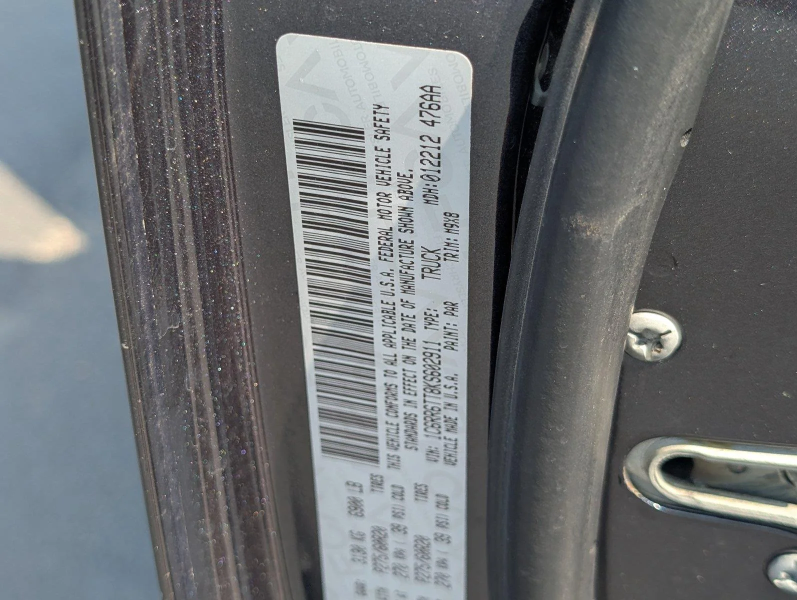 Used 2019 Maximum Steel Metallic Clearcoat Ram Big Horn image 15