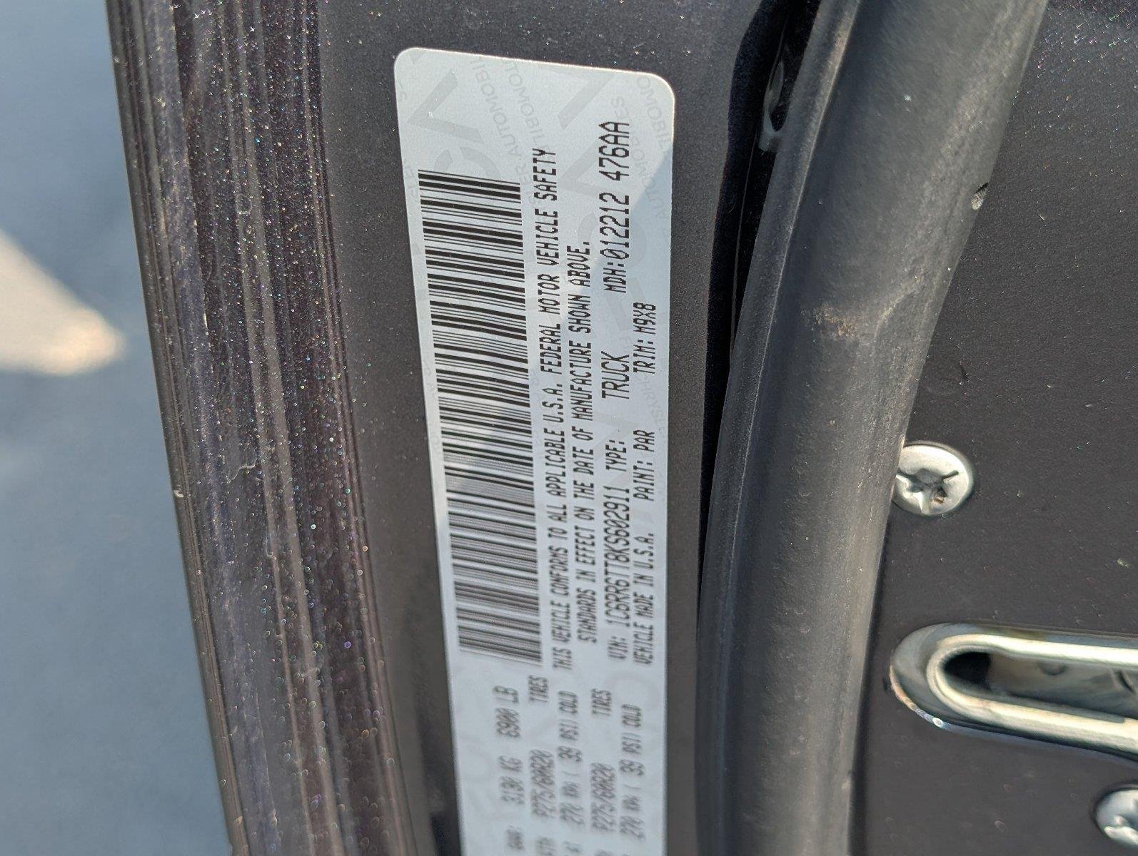 Used 2019 Maximum Steel Metallic Clearcoat Ram Big Horn image 15