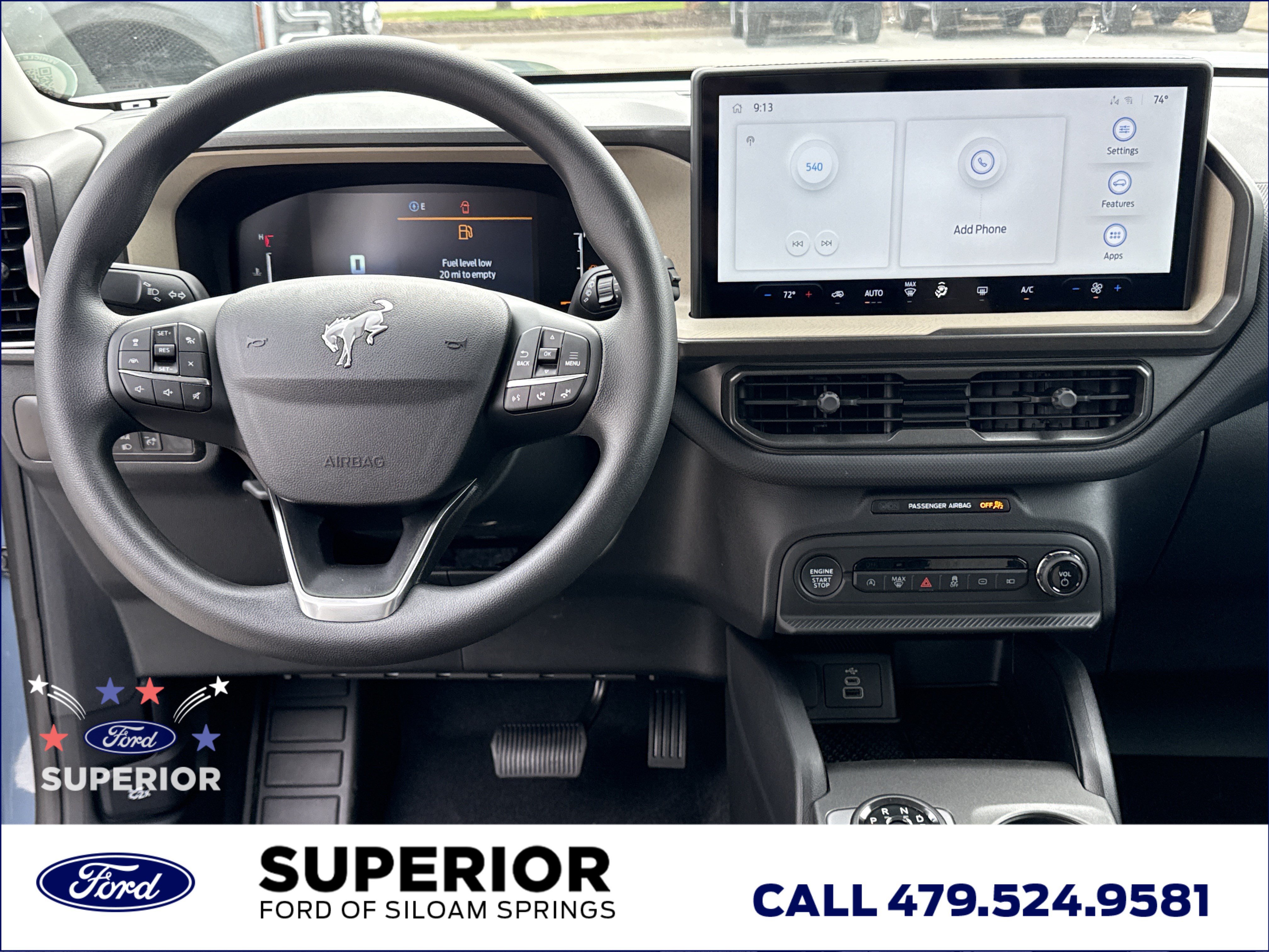 New 2026 Azure Gray Metallic Tri-Coat Ford Big Bend 4WD image 8