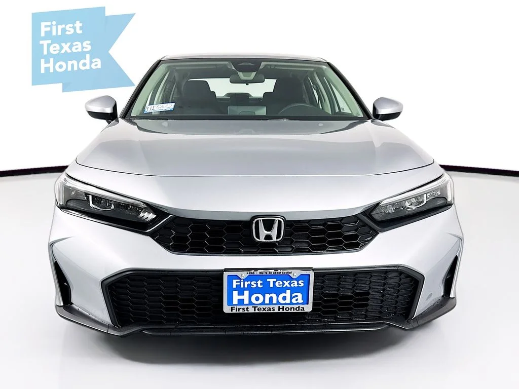 New 2026 Solar Silver Metallic Honda LX image 3