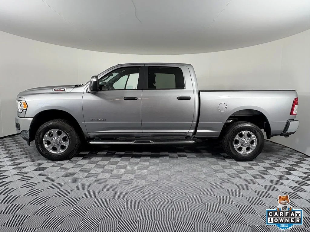 Used 2024 Billet Silver Metallic Clearcoat Ram Big Horn image 12