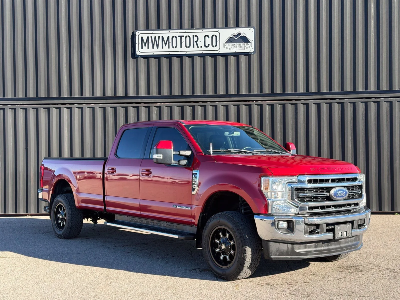 Used 2020 Red Ford Lariat image 1