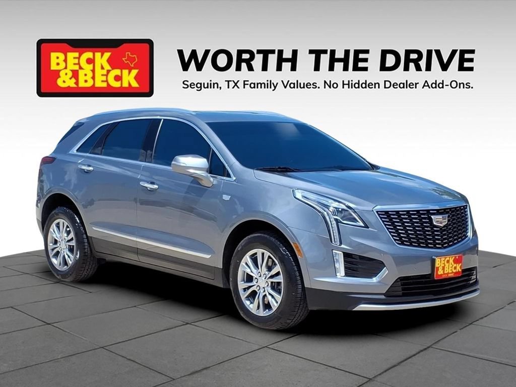 Used 2021 SATIN STEEL METALLIC Cadillac FWD Premium Luxury image 3