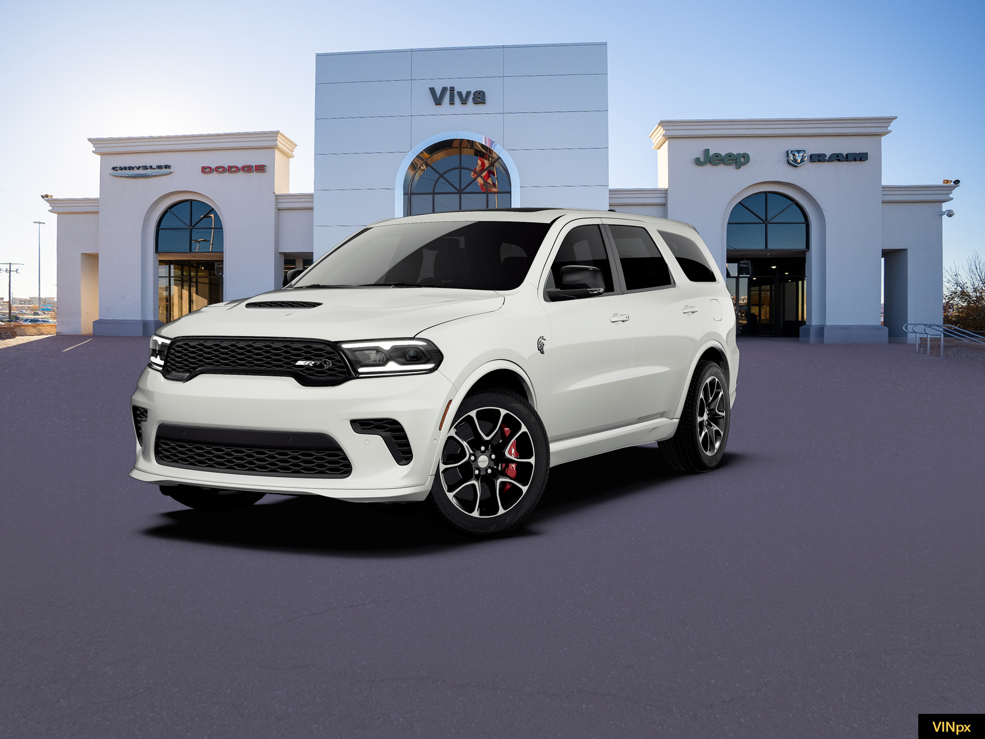 New 2027 White Knuckle Clearcoat Dodge SRT Hellcat image 1