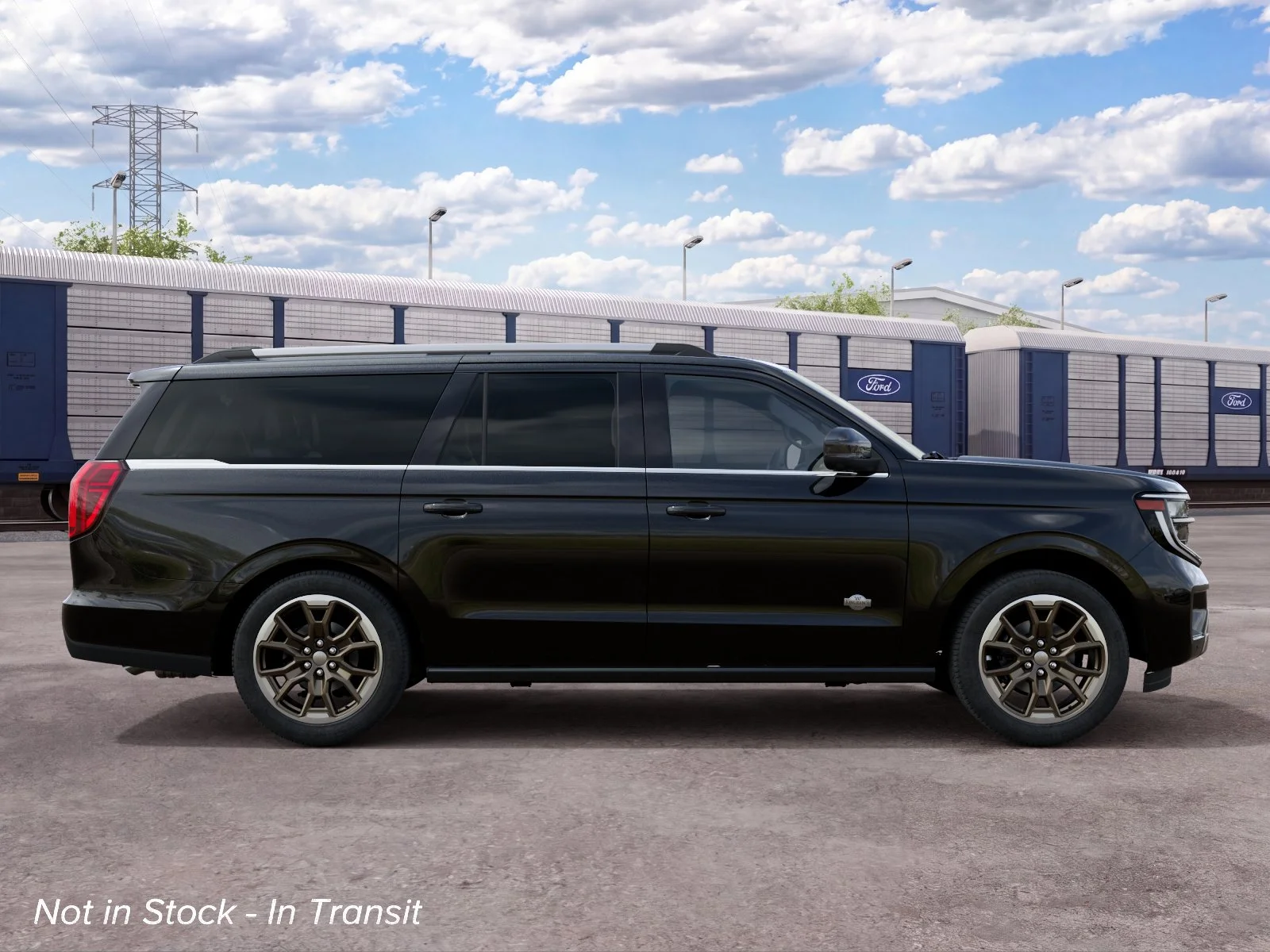 New 2027 Agate Black Metallic Ford MAX King Ranch® image 5