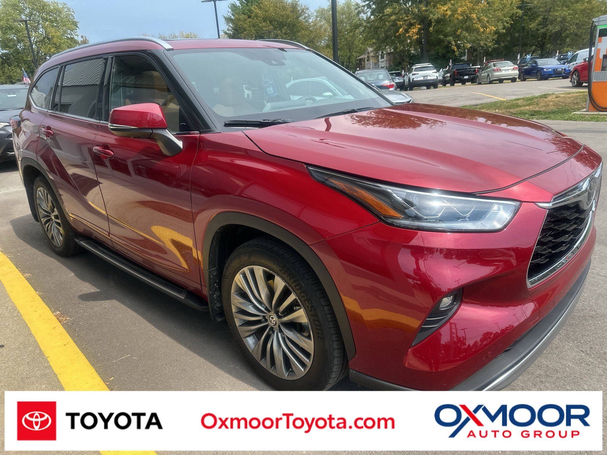 Used 2021 Ruby Flare Pearl Toyota Platinum image 1