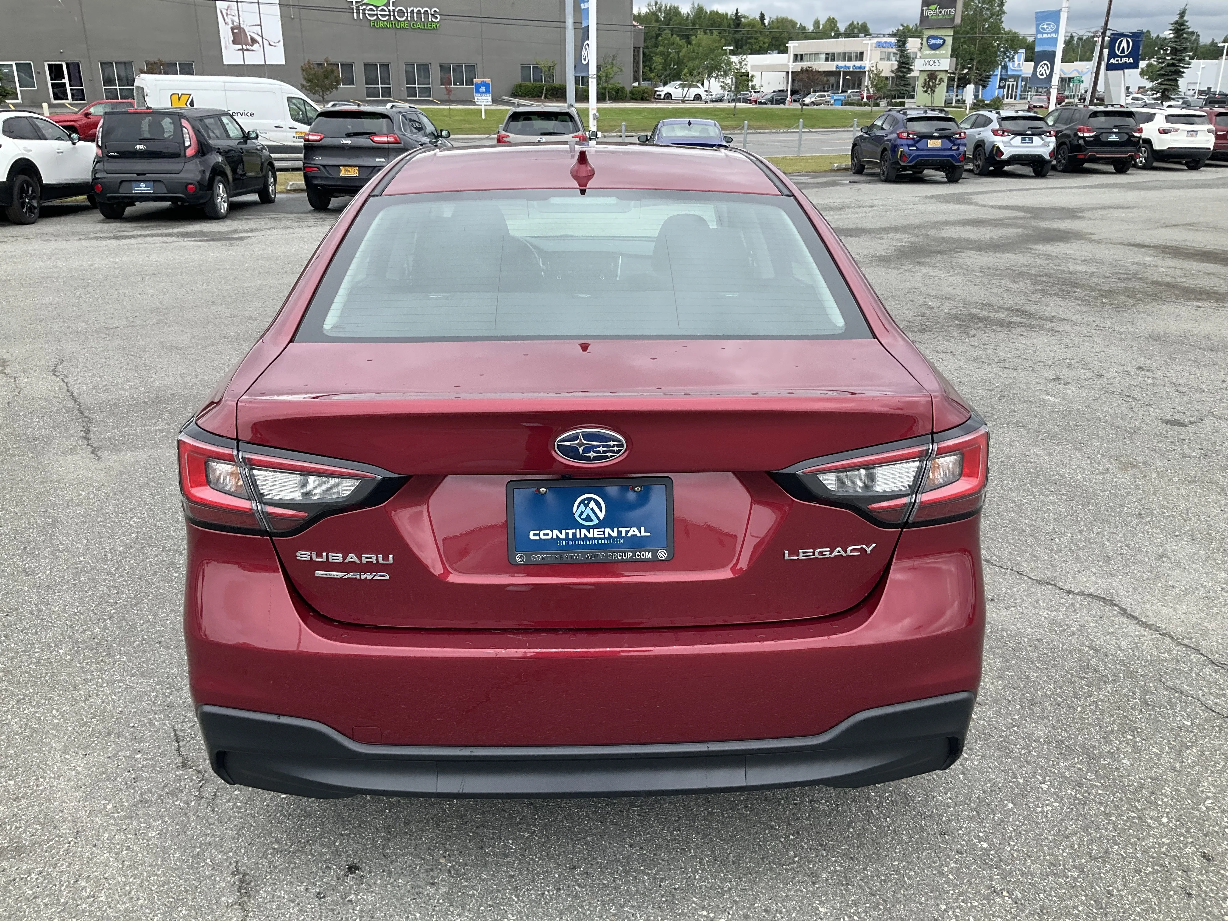 Used 2025 Crimson Red Pearl Subaru Premium image 4