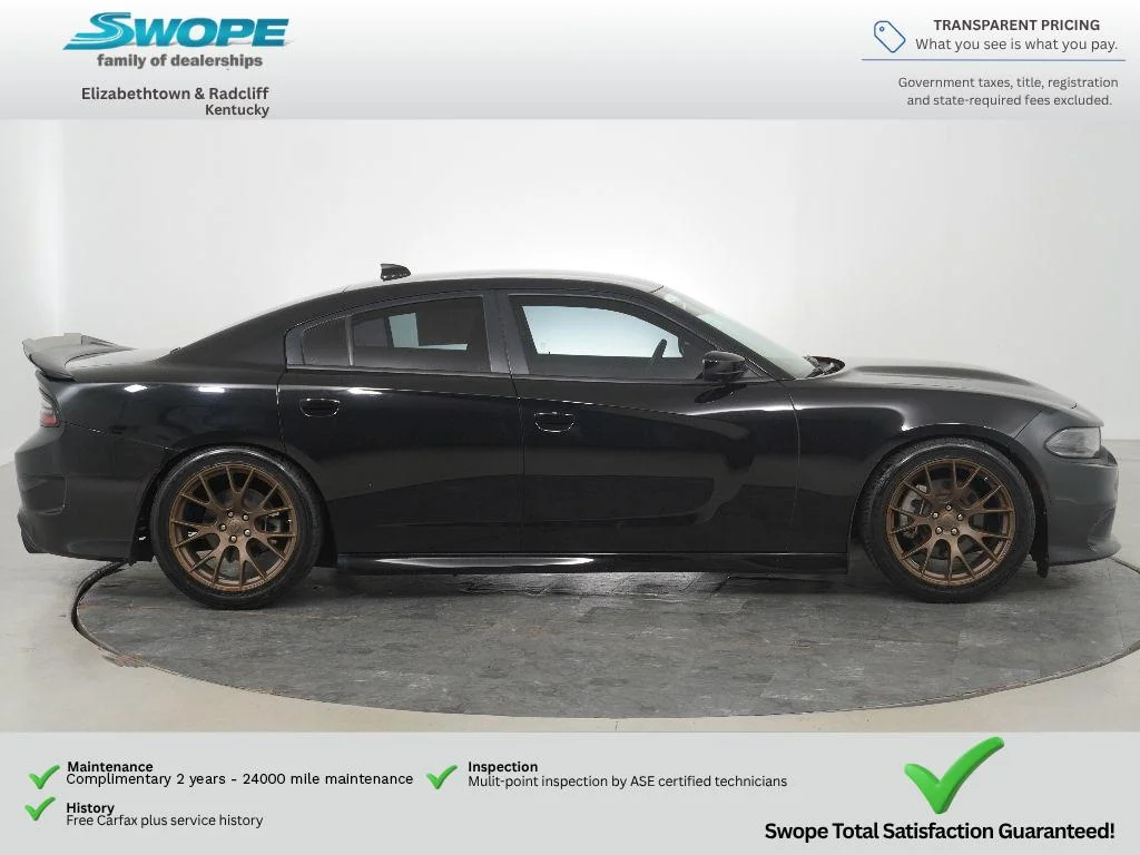 Used 2023 Pitch Black Clearcoat Dodge GT image 3