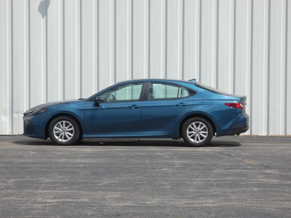 Used 2025 Blue Toyota LE image 34