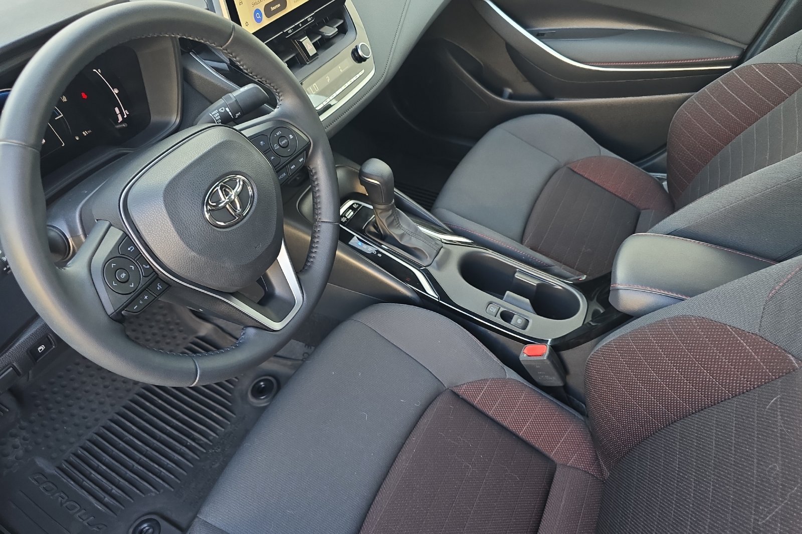 Used 2025 Blue Toyota Hybrid LE image 8
