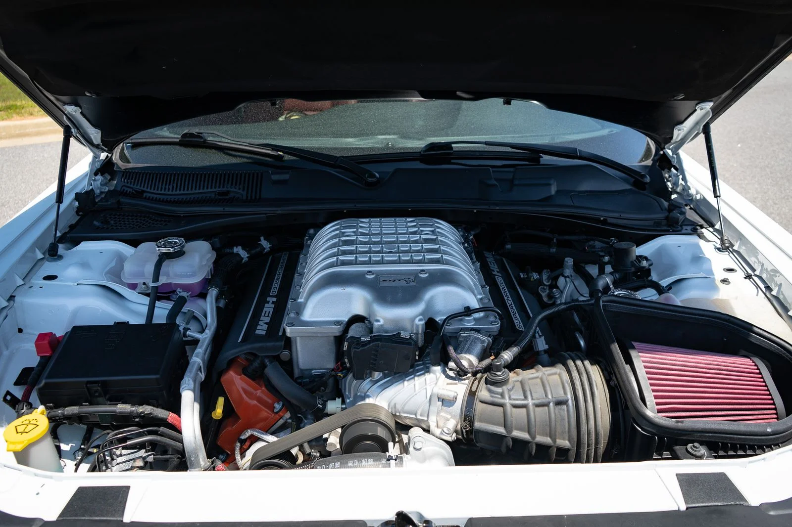 Used 2019 White Dodge SRT Hellcat Widebody image 43
