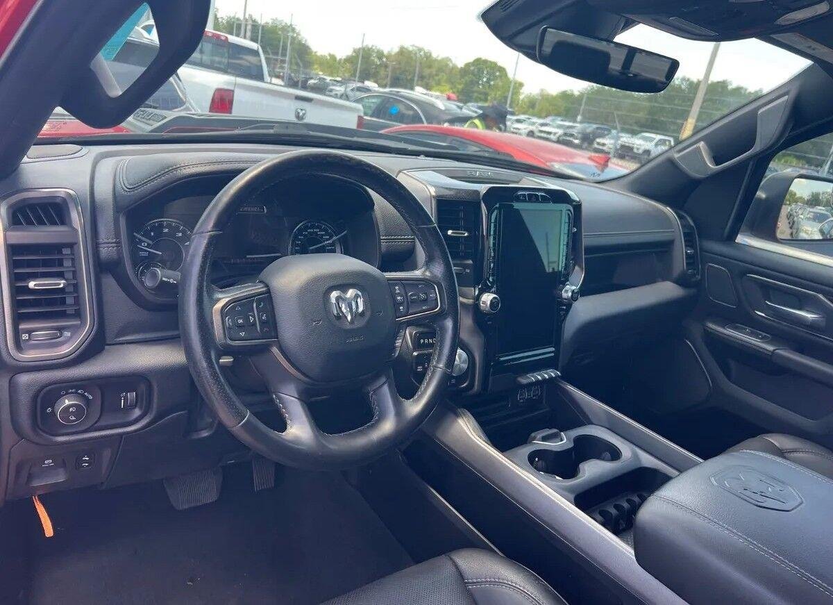 Used 2020 Flame Red Clearcoat Ram Rebel image 5