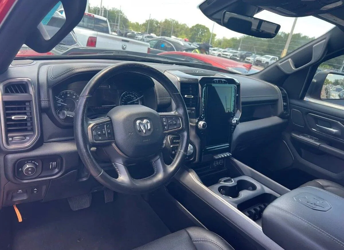 Used 2020 Flame Red Clearcoat Ram Rebel image 5