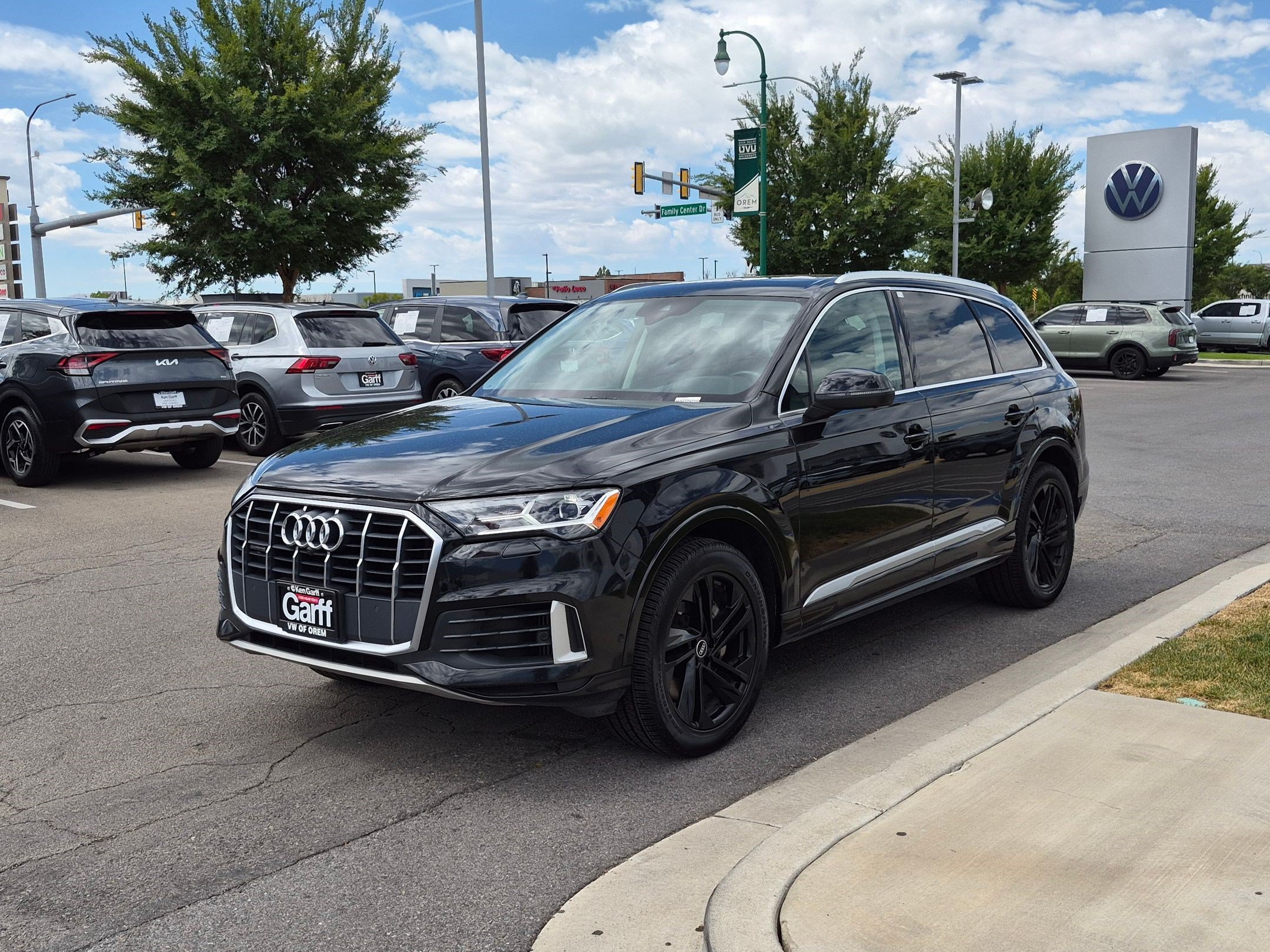 Used 2021 Night Black Audi Premium Plus image 7