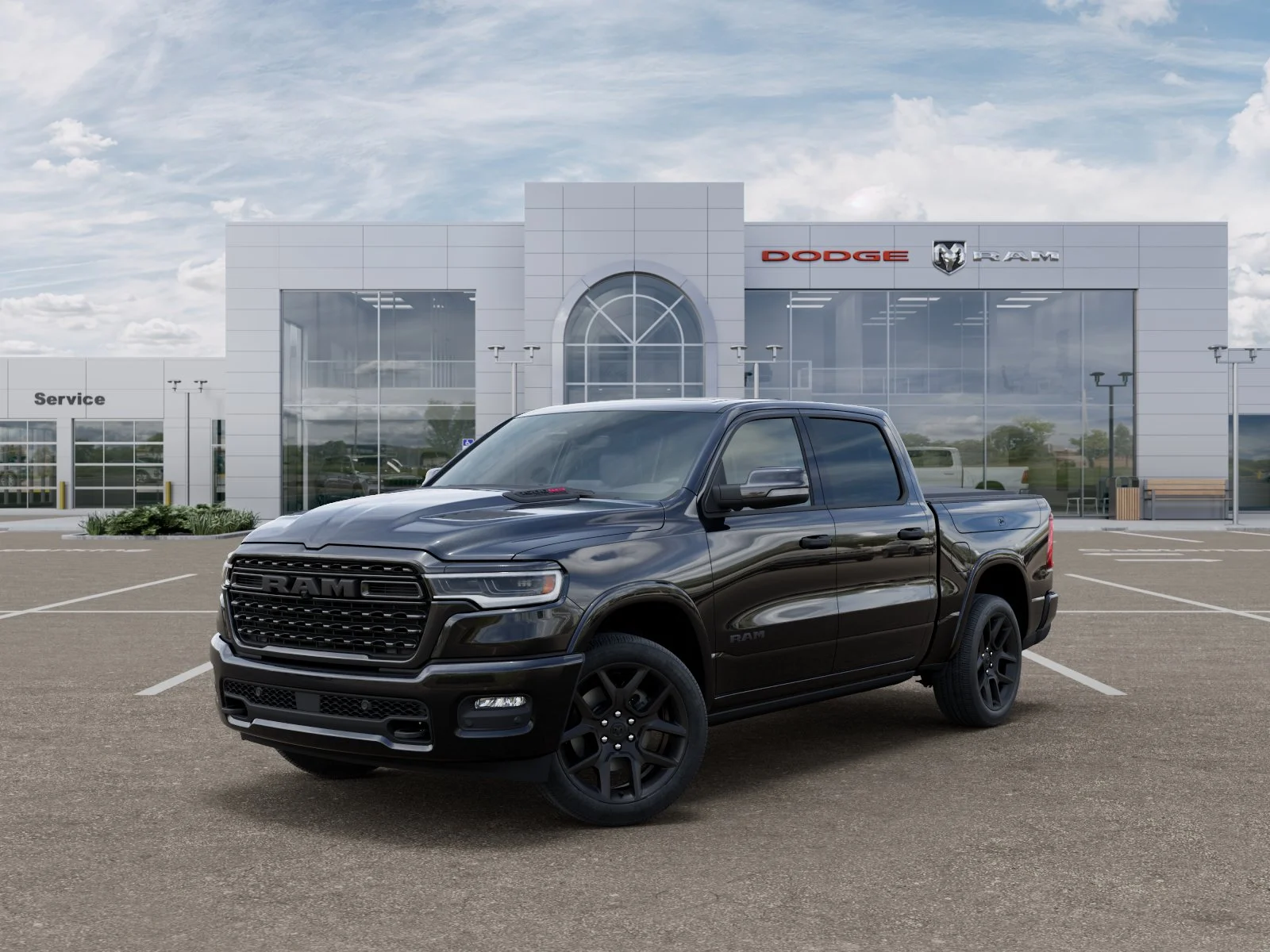 New 2026 Diamond Black Crystal Pearlcoat RAM Limited image 28