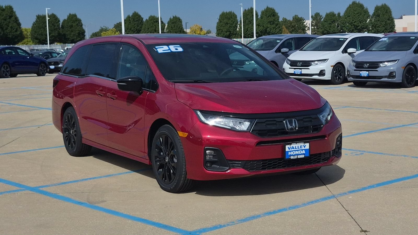 New 2026 Radiant Red Metallic II Honda Sport-L image 4