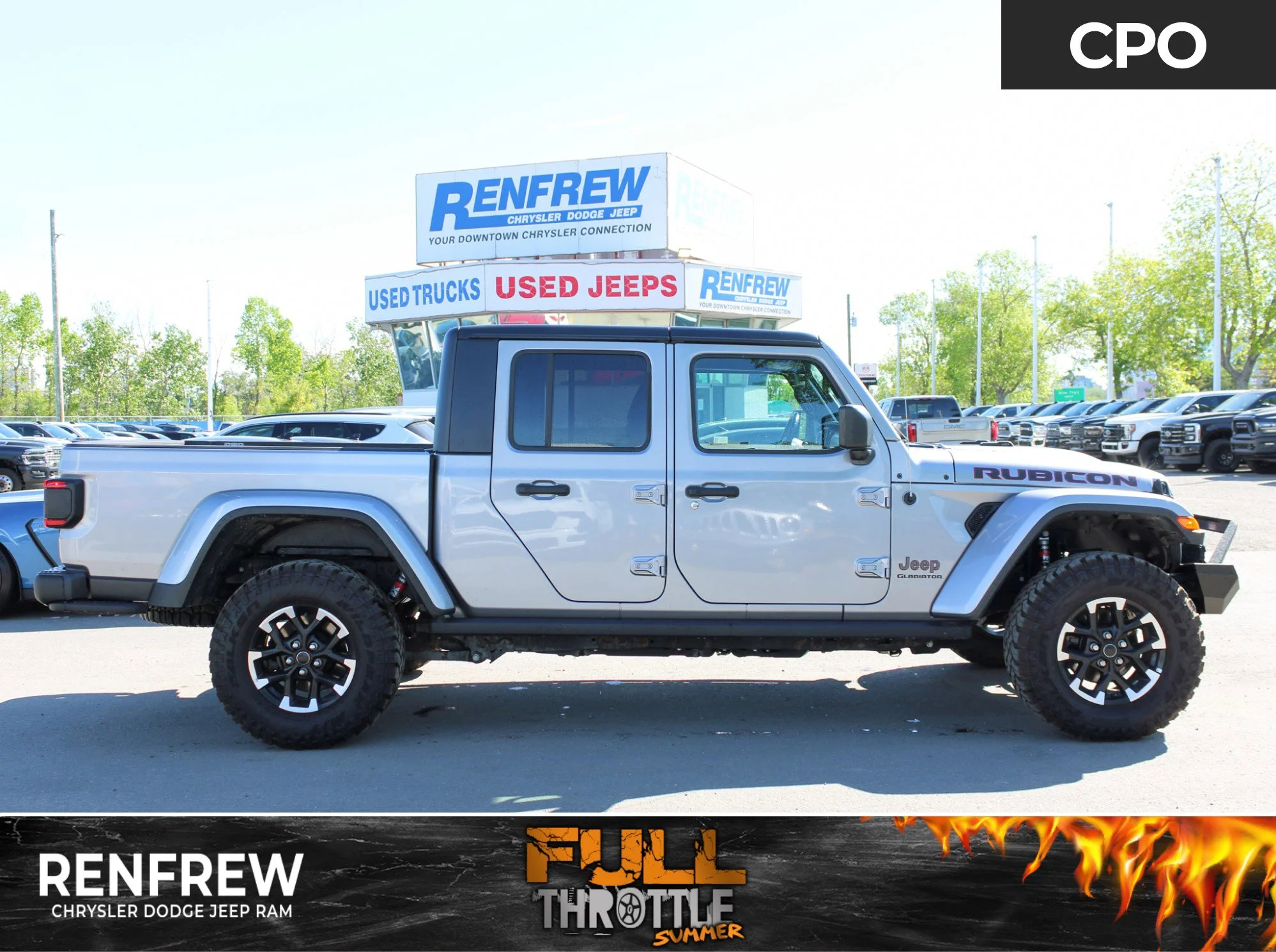 Certified Used 2020 Silver Jeep Rubicon * One Owner | V6 | Trailer Tow | Heated Seats | Alpine | Apple CarPlay | Diff Locks image 1