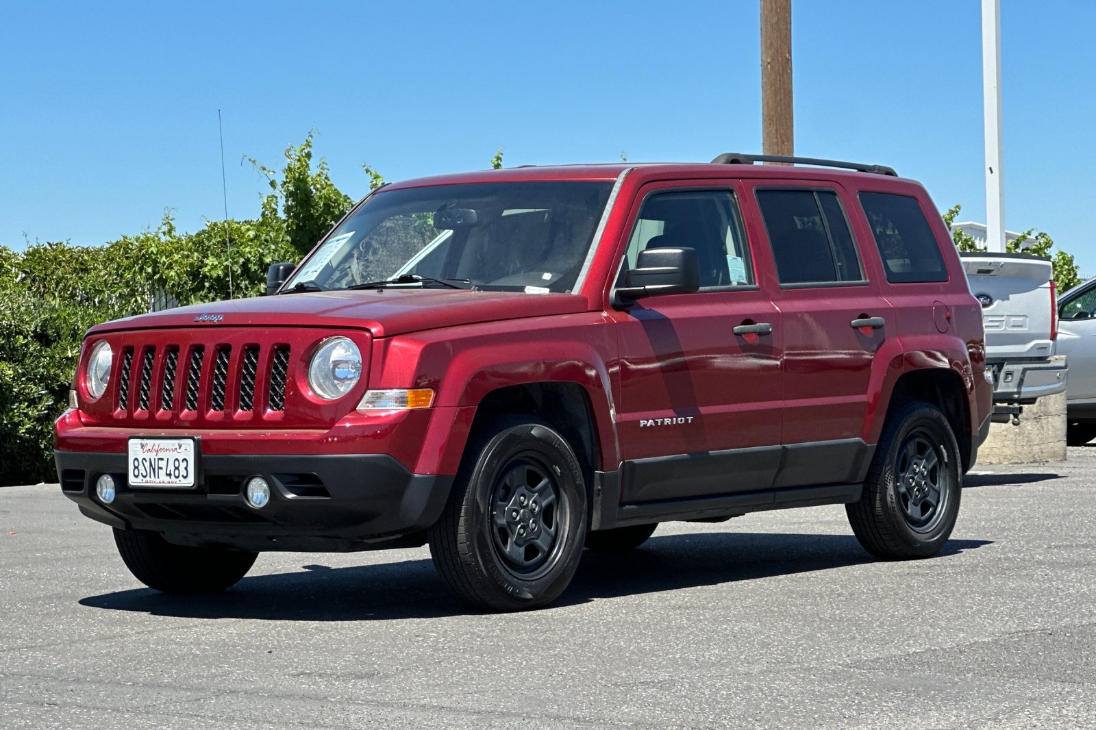 Used 2016 Deep Cherry Red Crystal Pearlcoat Jeep Sport image 8