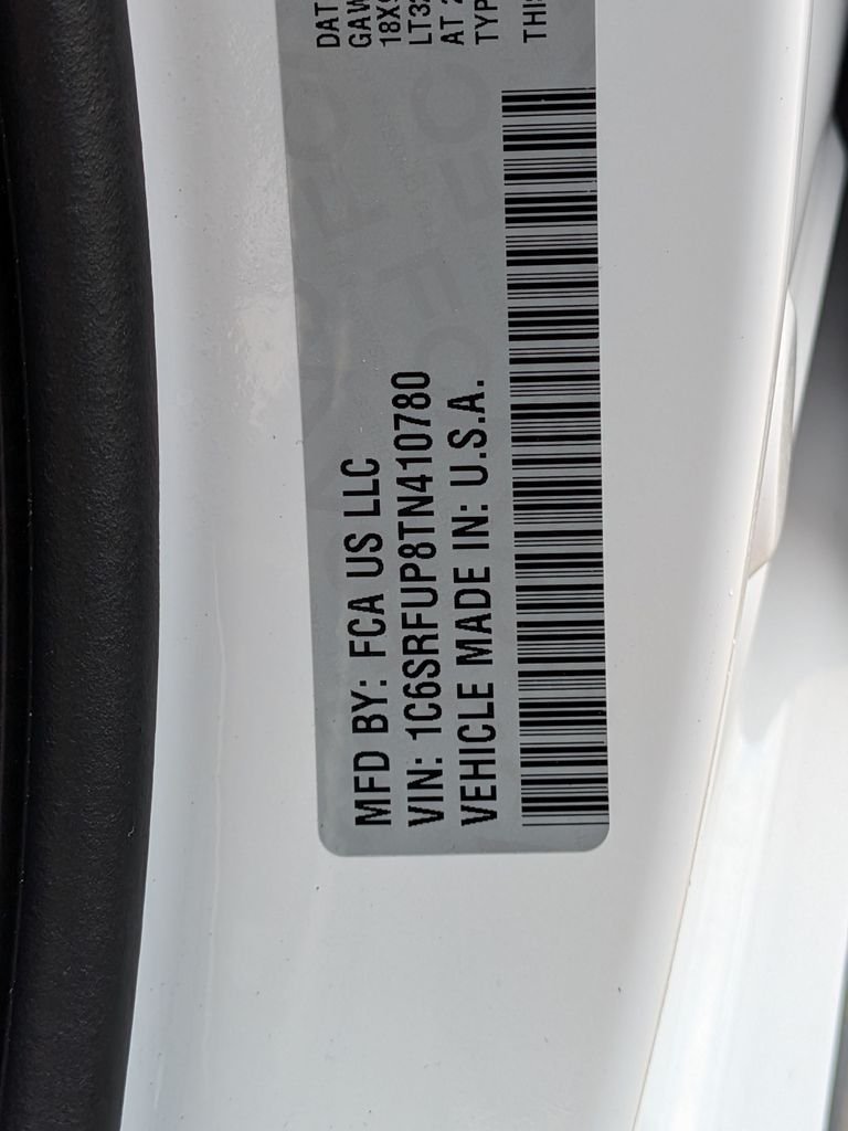 New 2026 Bright White Clear-Coat Exterior Paint RAM RHO image 28