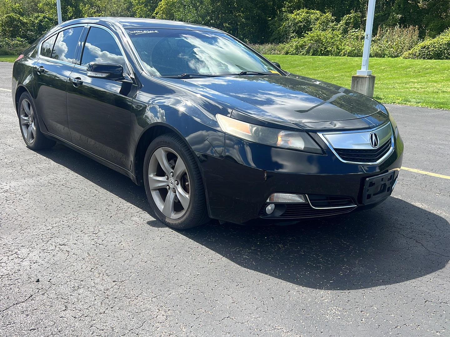Used 2013 Crystal Black Pearl Acura Tech image 3