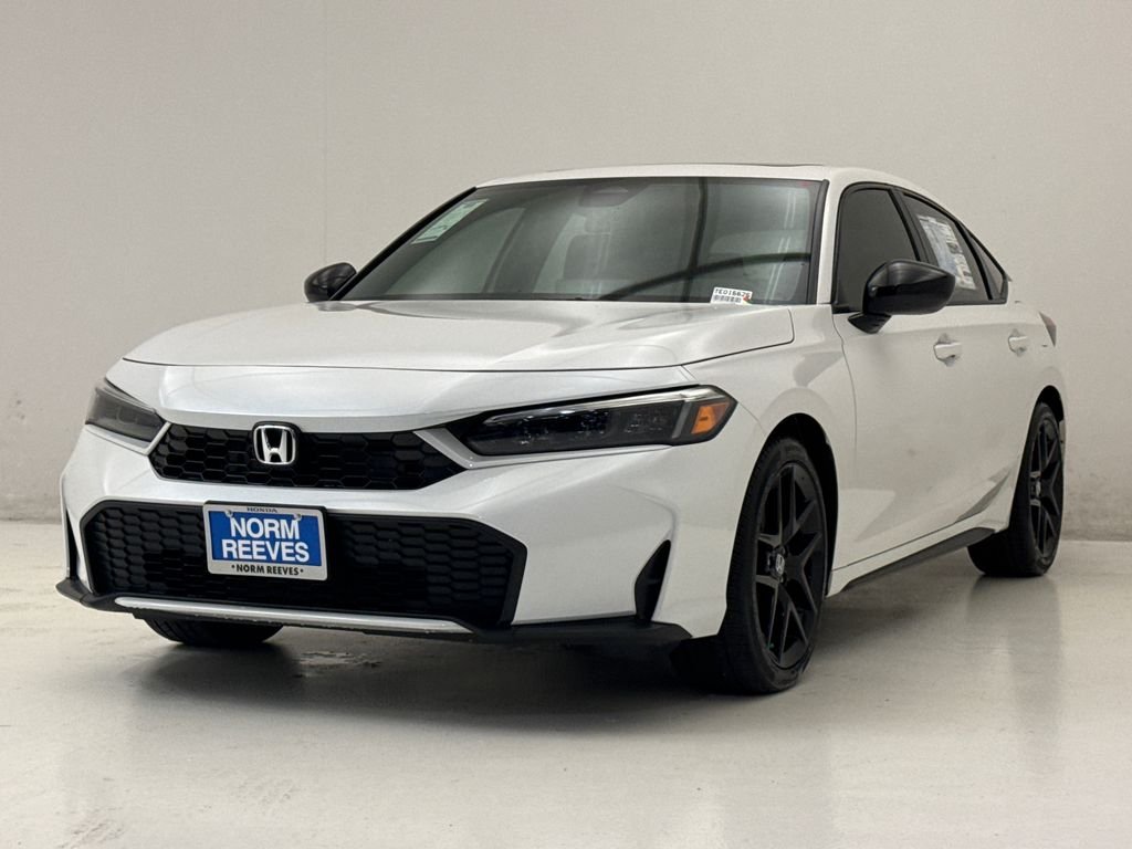 New 2026 Platinum White Pearl Honda Sport image 2