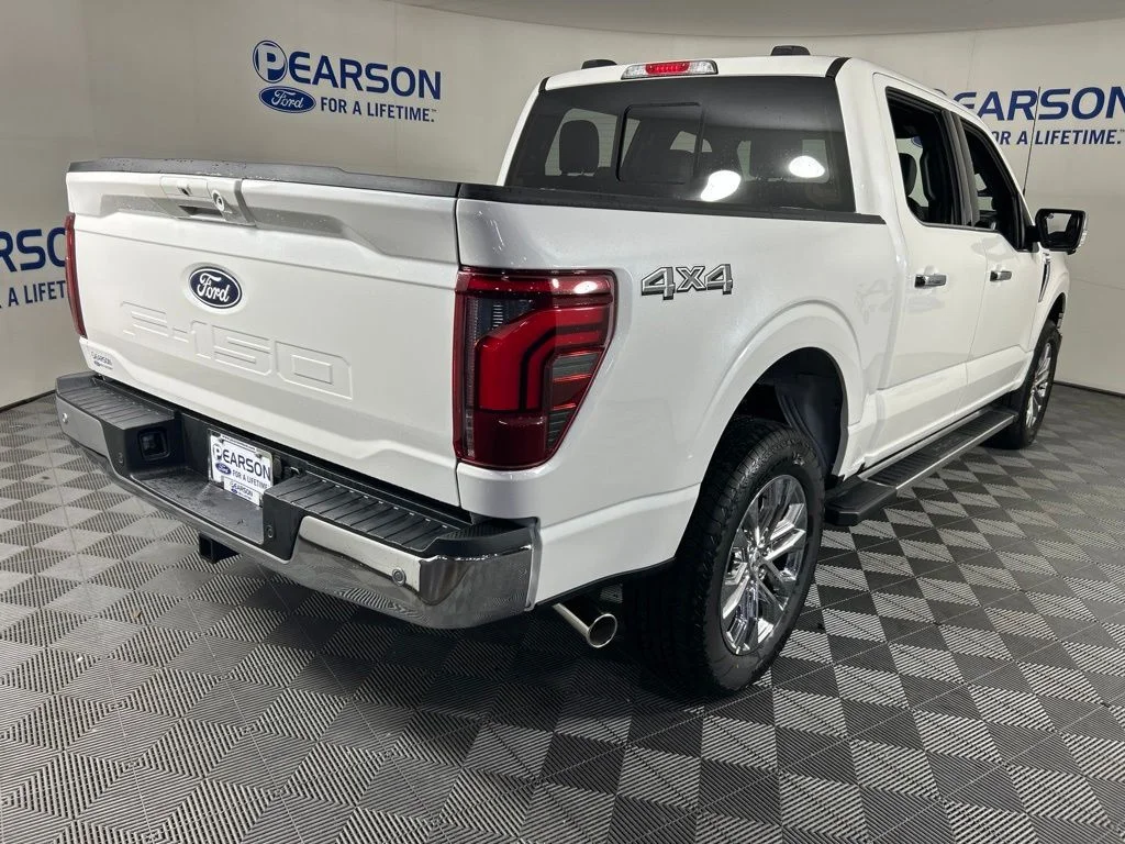 New 2026 Star White Metallic Tri-Coat Ford Lariat® image 7