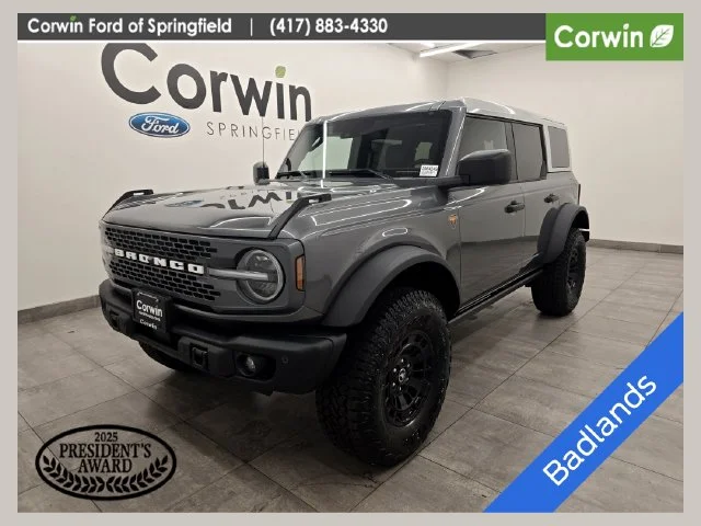 New 2026 Carbonized Gray Metallic Ford Badlands® image 1