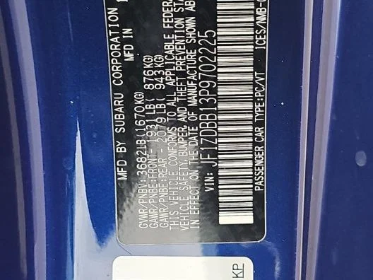 Certified Used 2023 Blue Subaru Premium image 20
