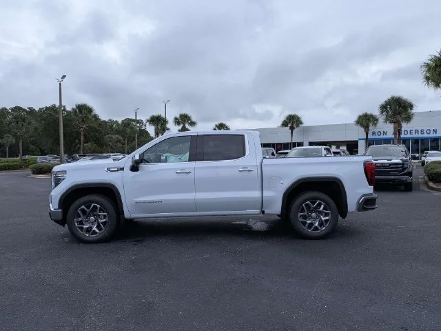 New 2026 Glacier White Tricoat GMC SLT image 6