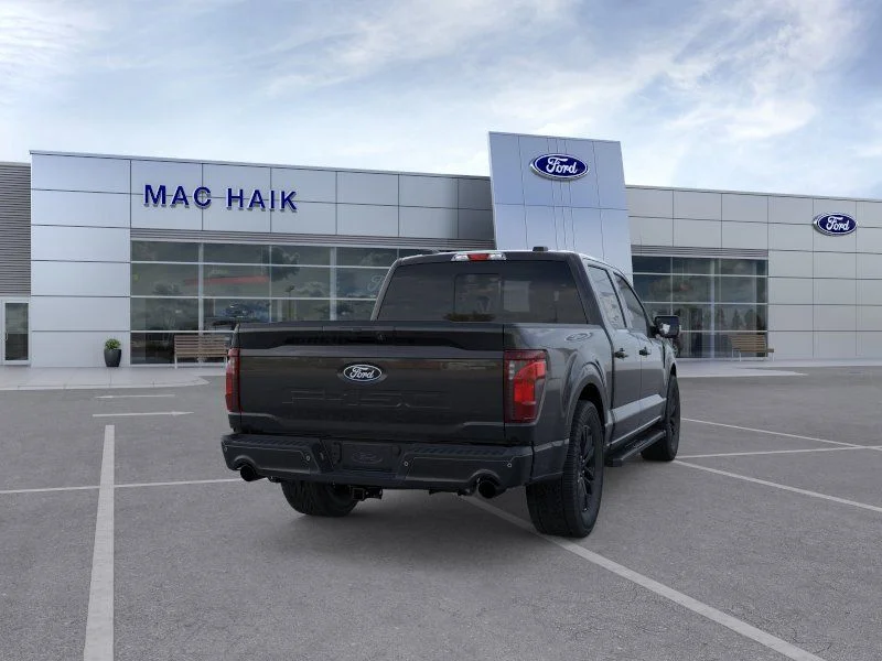 New 2026 Agate Black Metallic Ford XLT image 8