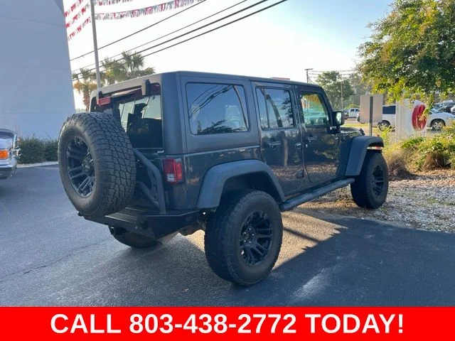 Used 2016 Black Jeep Unlimited Rubicon image 3