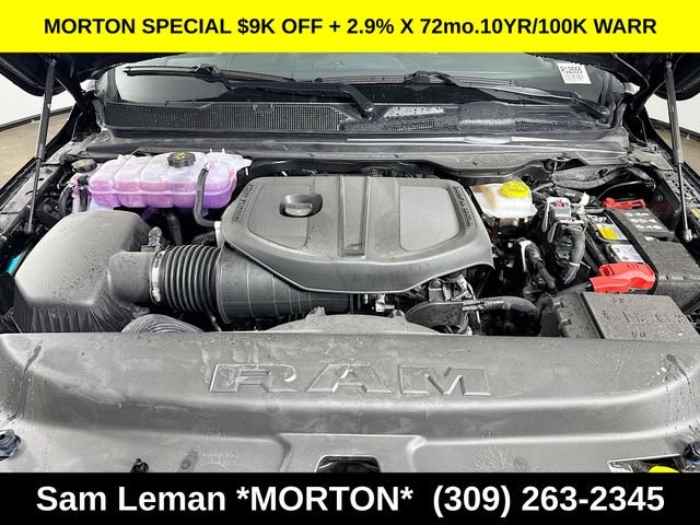 New 2026 Diamond Black Crystal Pearl-Coat Exterior Paint Ram Express image 27