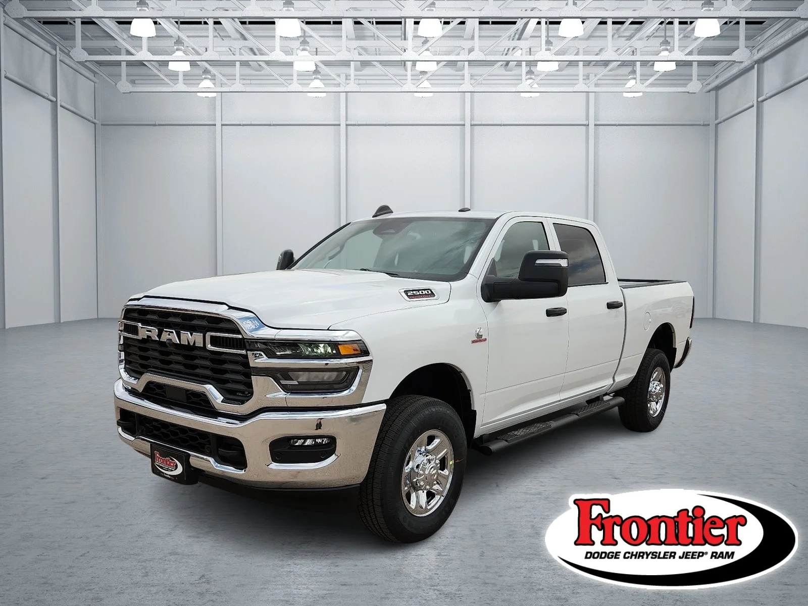 New 2026 Bright White Clear-Coat  Paint Ram TRADESMAN CREW CAB 4X4 6